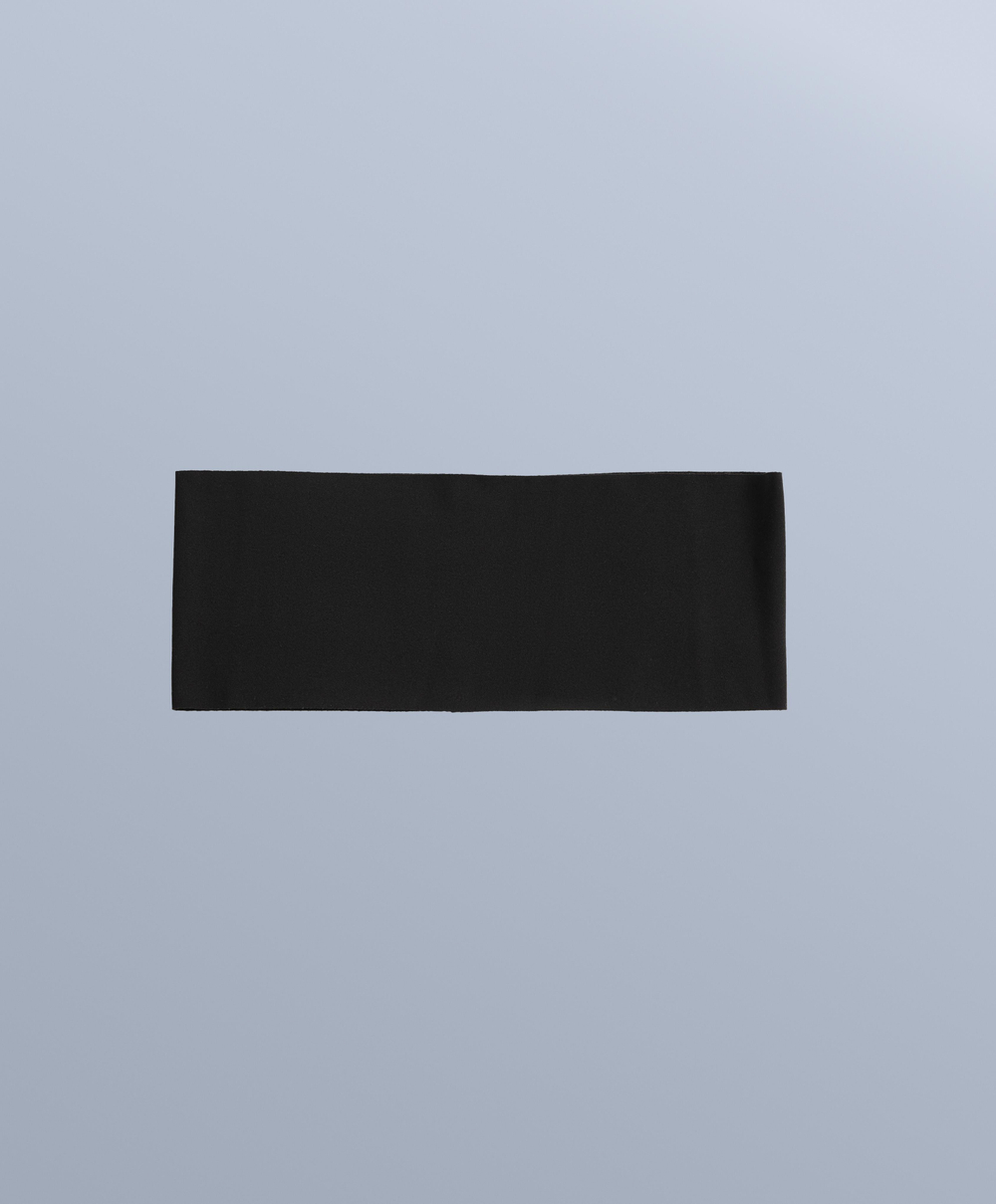 Oysho Спортивная повязка для волос 9,5 см, черный
