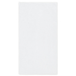 Салфетка из МИКРОФИБРЫ 40х80 см WHITE ULTRA DENSE OVERLOCK белая 280 г/м2 LAIMA HOME (5 штук в упаковке)