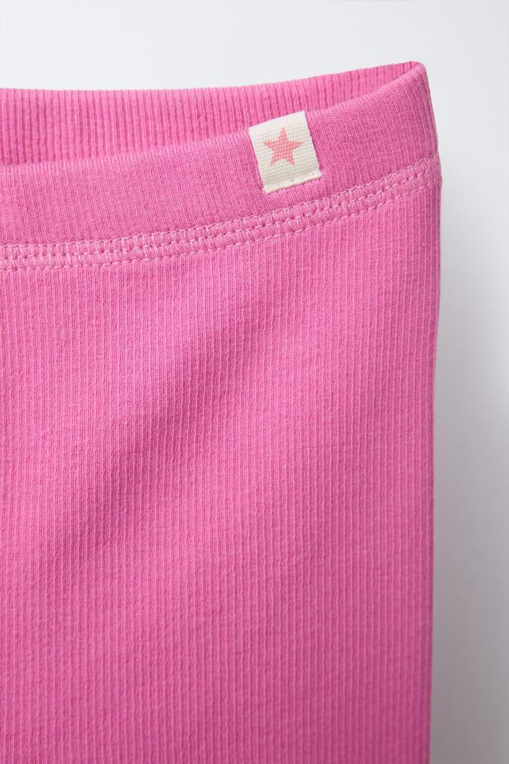 ZARA ЛЕГИНСЫ В РУБЧИК, ЦВЕТ ФУКСИИ