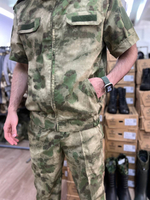 Офисный костюм / мох