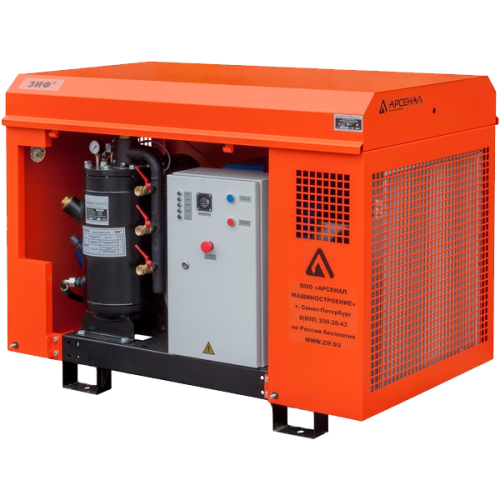 Винтовой компрессор ЗИФ-СВЭ-6,3/0,7  (в кожухе с пакетом Север)