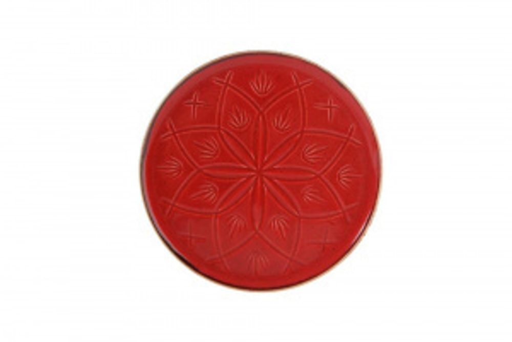 Тарелка 21 см CHRISTINA RED