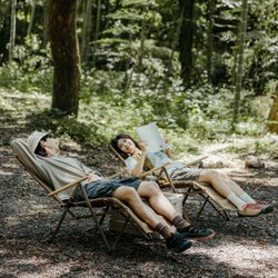 Кресло туристическое Naturehike Nightfall T08 складное, до 110 кг, коричневое