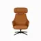Кресло Stena коричневая экокожа