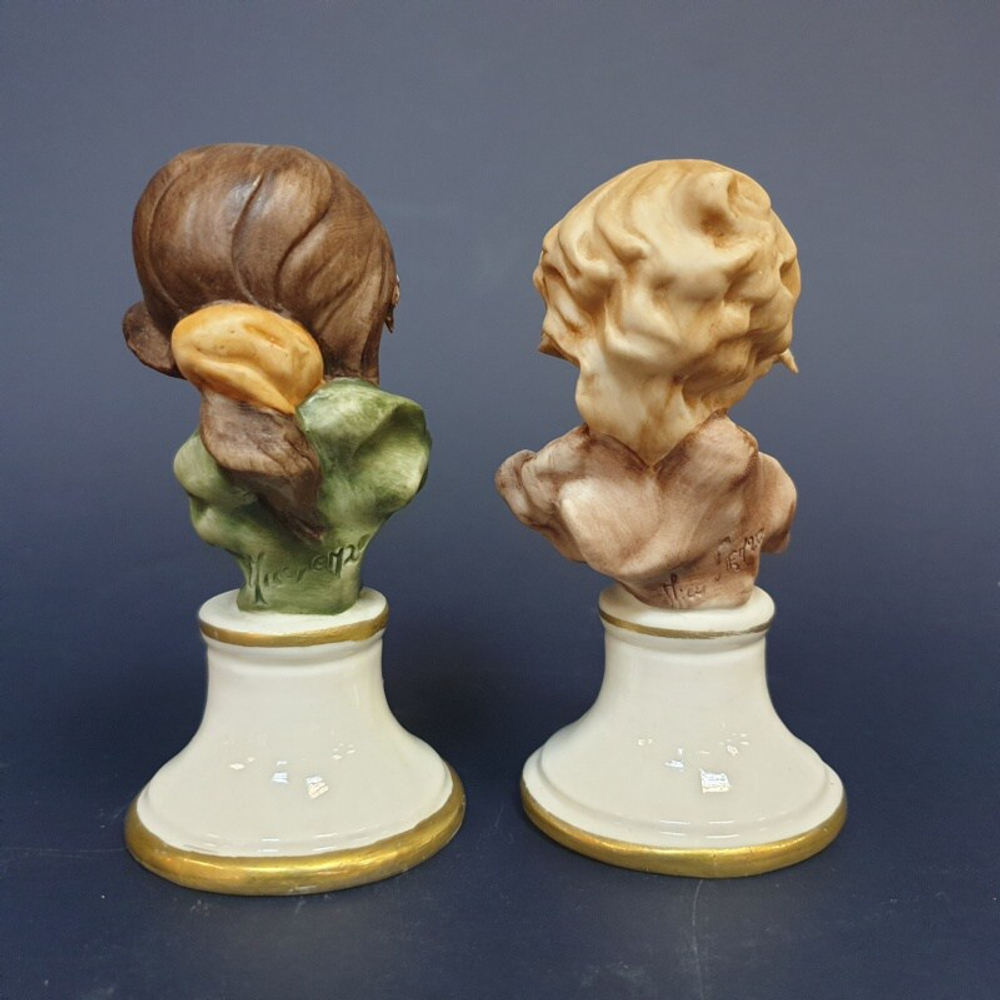 Фарфоровая мануфактура Capodimonte «Мальчик и девочка»