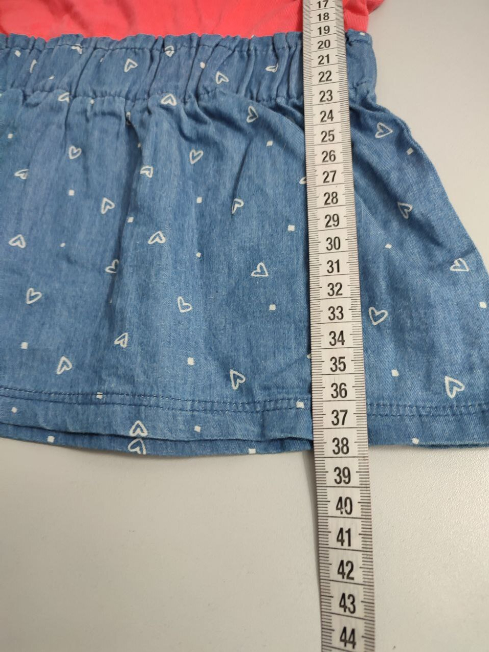 Платье In Extenso комбинированное на 6-9 месяцев