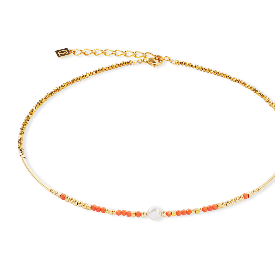 Колье Coeur de Lion Coral 4358/10-0323