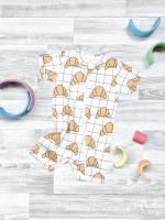 Песочник Mjölk Sleep and Play Круассаны, уценка