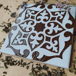 Текстурная паста акриловая моделирующая «Тёмный шоколад»