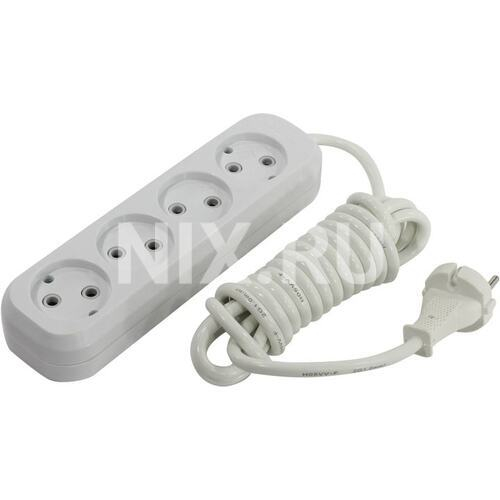 удлинитель сетевой Smartbuy SBE-10-4-03-N 4гн/3м.