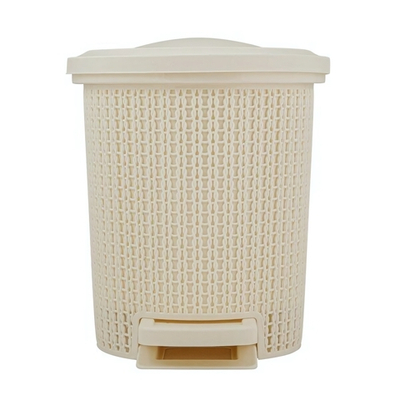 Контейнер для мусора с педалью Soul 6 л айвори