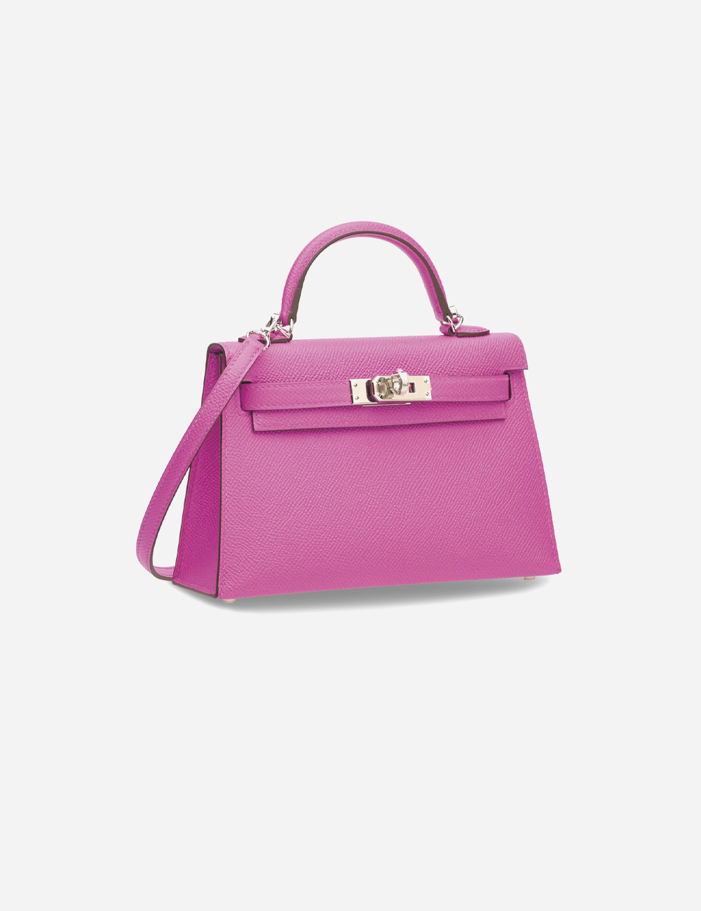 Сумка Hermes Epsom Mini Kelly 20 Palladium Hardware "Magnolia"