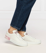 Кожаные кроссовки Dolce & Gabbana - белый(CK1544 AX615)