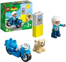 Конструктор LEGO DUPLO 10967 Полицейский мотоцикл