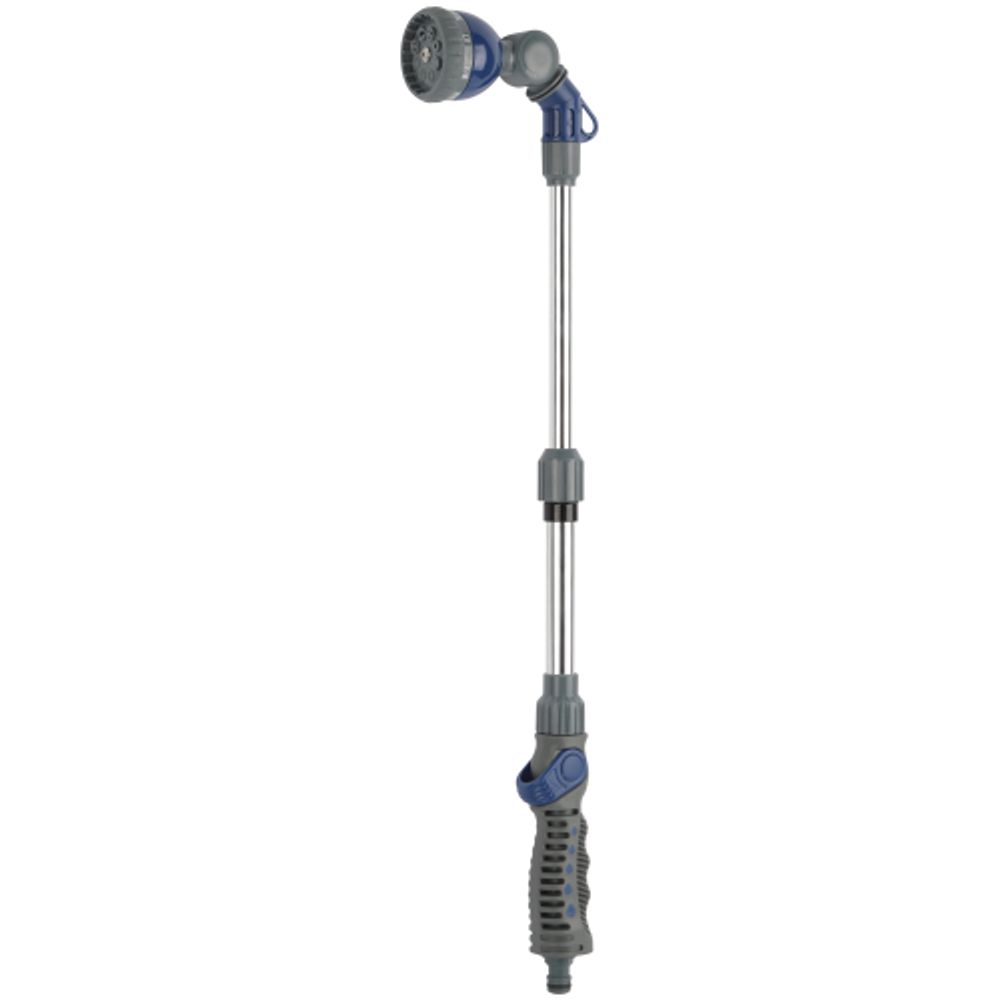 Пистолет распылитель для полива GREEN APPLE GACHW-618 телескопический, 46 см - 61 см, 8 режимов