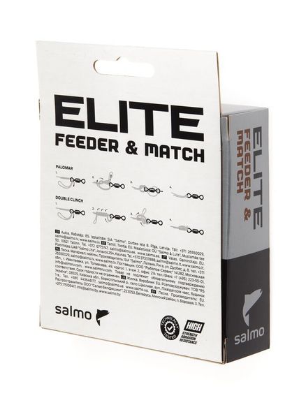 Леска монофильная Salmo Elite FEEDER & MATCH 150 м, 0,30 мм