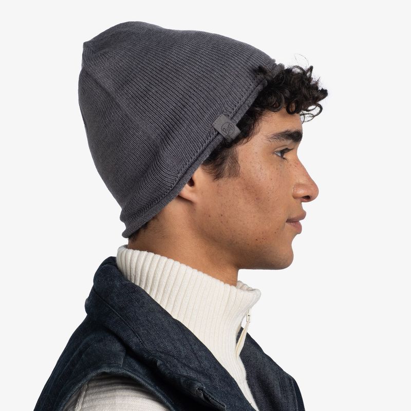 Вязаная шапка Buff Hat Knitted Lekey Grey Heather Фото 5