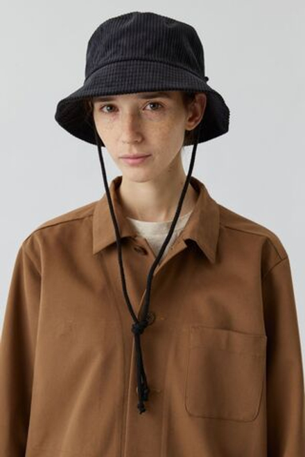 Панама из черного вельвета