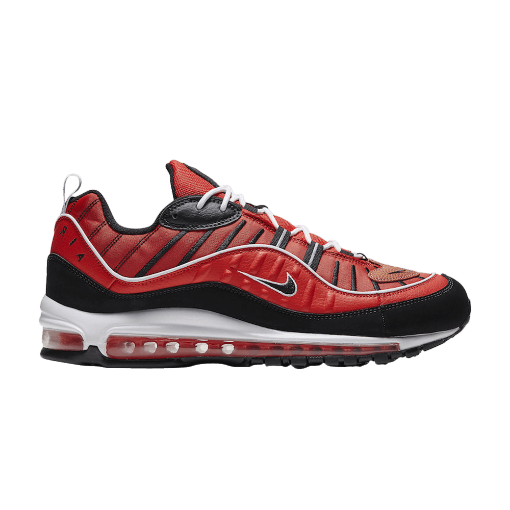 Кроссовки Nike Air Max 98 "Habanero Red Black"