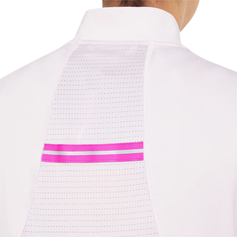 Женская теннисная футболка (dł. Рукава) Puma Run 5K Knit 1/2 Zip - lavender fog