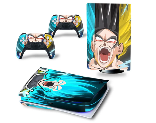 Виниловая наклейка, для PlayStation 5, с УФ-фильтром, глянцевая, комплект