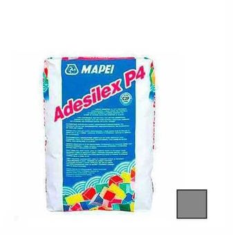 Клей для плитки Mapei Adesilex P4 серый 25 кг