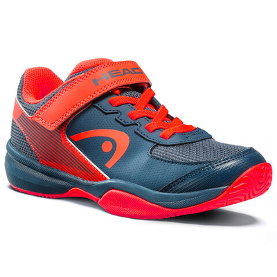 детские Кроссовки теннисные Head Sprint Velcro 3.0 Kids - midnight navy/neon red