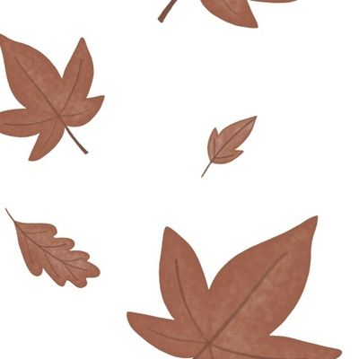 Осенние листья акварель