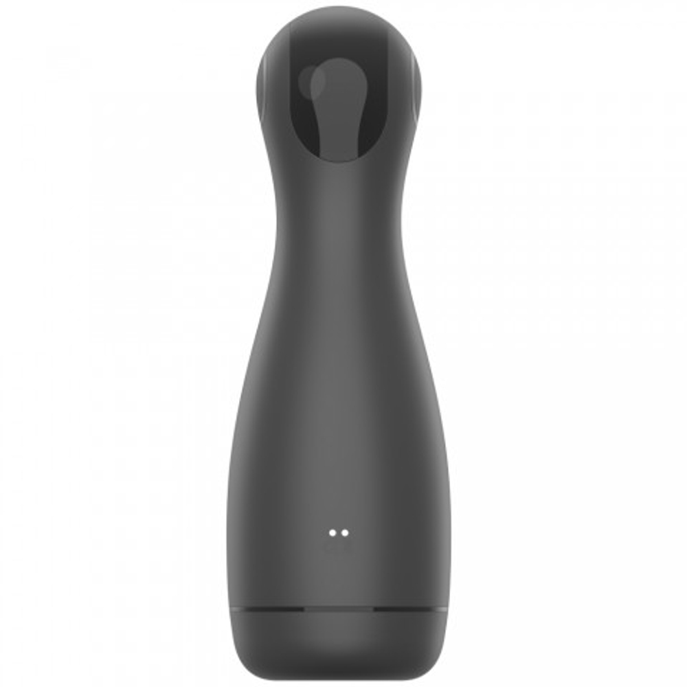 Инновационный мастурбатор Good night с имитацией орального секса от Amovibe (черный)