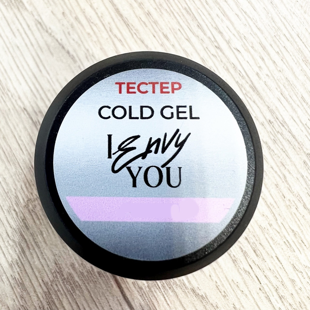 ENVY, COLD GEL Clear (5g) имеет индивидуальный тепловой эффект, тестер