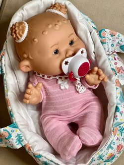 Пупс Marina and Pau 26 cм Nenote c звуковой соской (M984A)