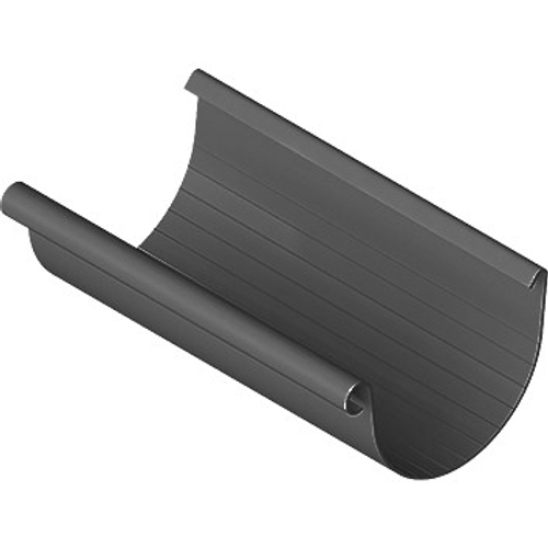 Желоб водосточный ПВХ Альта-Профиль Элит Графит 125х3000 мм