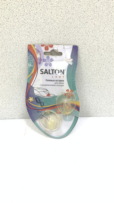 SALTON гелевые вставки д/обуви с разделителями пальцев