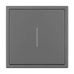 Механизм звонкового выключателя LED SWT-NOBE-MKR1-SFPL-L-GR (230V, 10A) (Arlight, Серый базальт) 061736