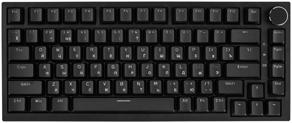 Клавиатура Ajazz AK820 Red Switch (AK820/Red/Black) черный