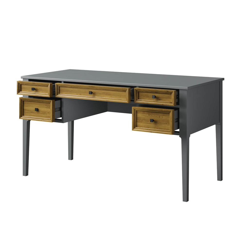 Стол письменный «Квадро-С» из массива сосны 138.8*76*66 см