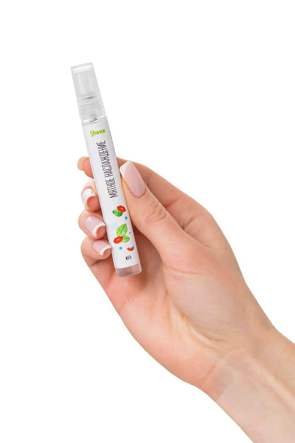 Охлаждающе-возбуждающий оральный спрей Yovee «Мятное наслаждение» со вкусом мяты