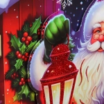 Пакет подарочный «Добрый Дедушка Мороз» 32X26X10 см