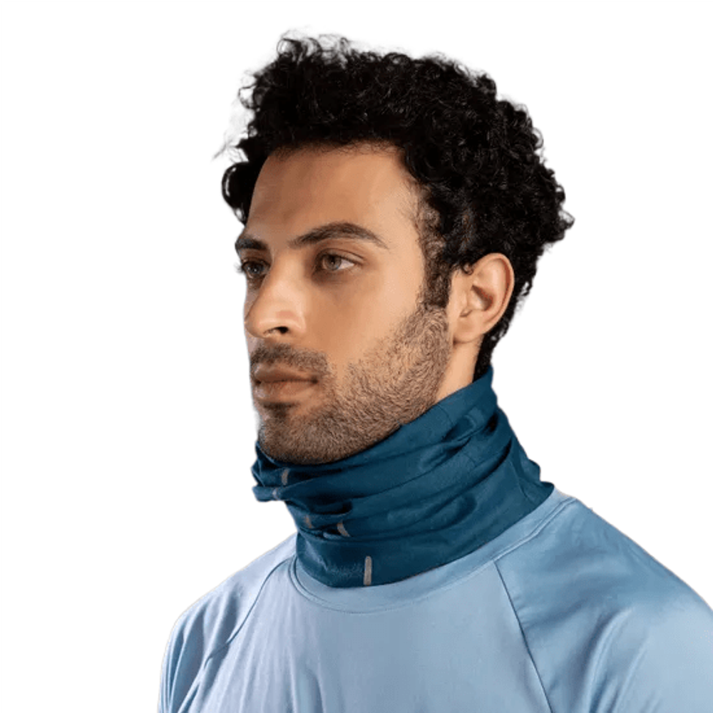 Кольцевая повязка на шею/руку Royal Enfield, цвет - синий (HYDRO), арт. RLCHGA220163 (серия - YD REFLECTIVE HGA220001)