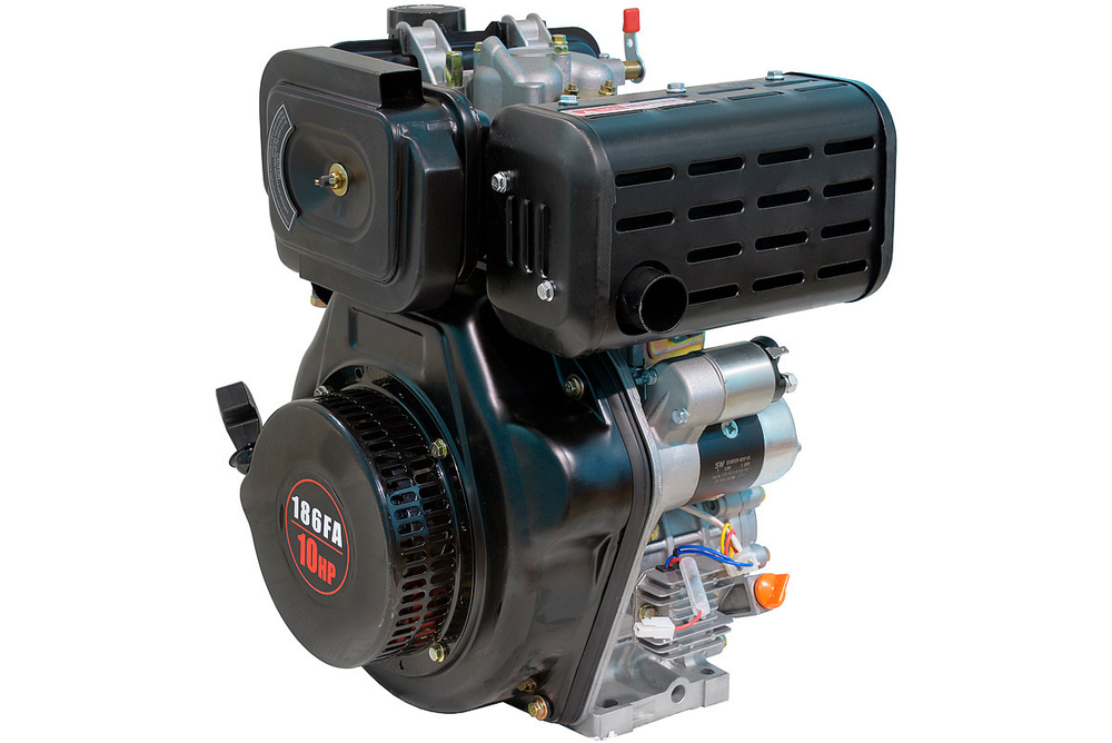 Двигатель дизельный TSS Excalibur 186FA - K3 (вал цилиндр под шпонку 25/72.2 / key)