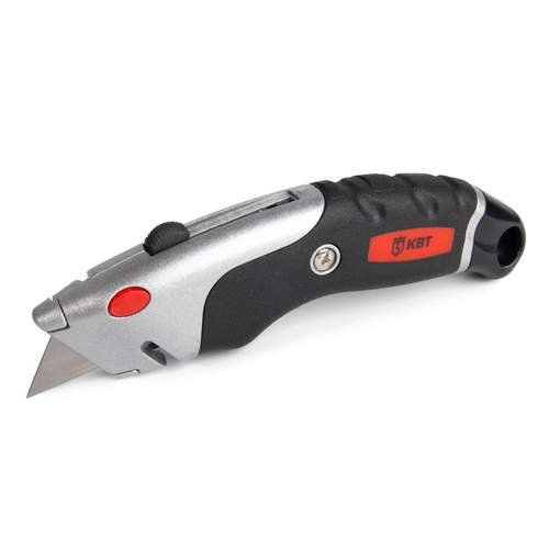 Нож строительный монтажный НСМ-10 серия ПРОФИ КВТ