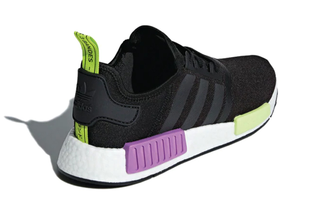 Кроссовки Adidas Originals Nmd_R1 Core Black Shock Purple