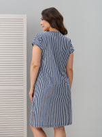 Туника Т-014/джинса-полоса