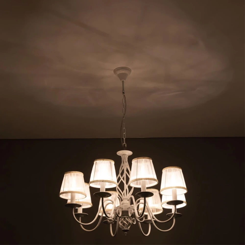 Подвесная люстра Citilux РОВЕНА БЕЛЫЙ CL427180