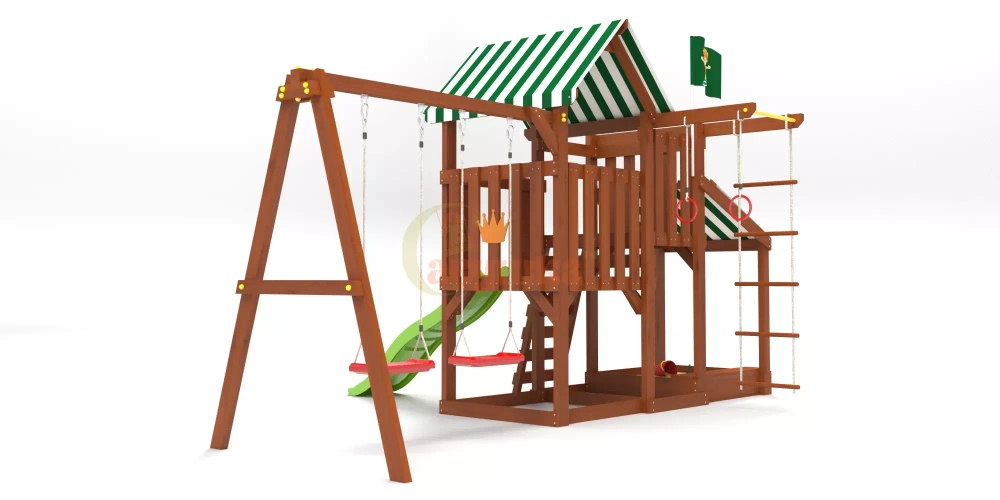 Детская площадка Савушка Тусун 3 с песочницей