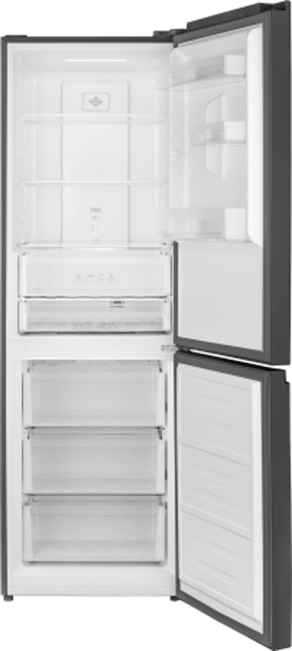 Холодильник Weissgauff WRK 185 Total NoFrost Inverter Black Glass