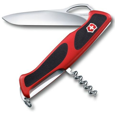 Нож перочинный Victorinox RangerGrip 63 (0.9523.MC) 130мм 5функций красный/черный