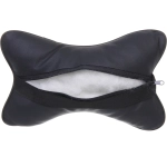 Подушка дорожная под голову JP-137, 27*17 см, цвет: серый