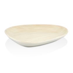 Тарелка 19*16,5 см овальная Velho Island Ivory By Bone Innovation [6]