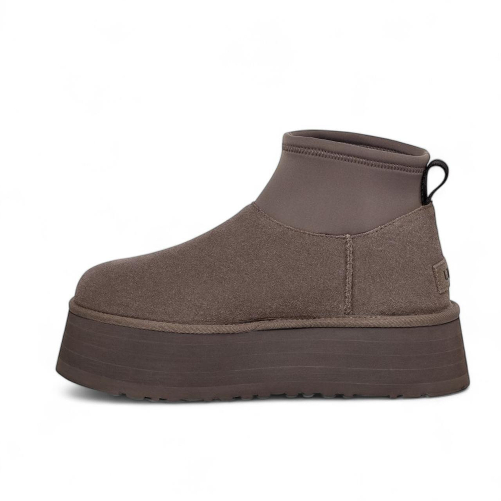 Ugg Classic Platform Dipper Mini Thundercloud